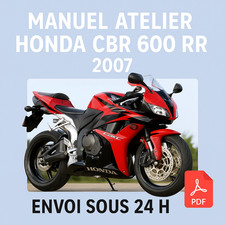 Manuel Atelier Honda CBR 600