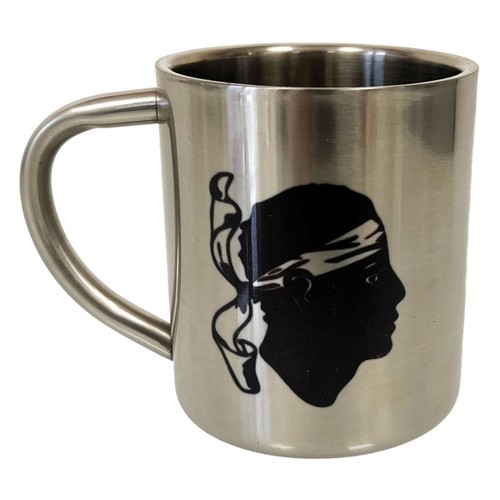 Tasse corse inox - corse, double