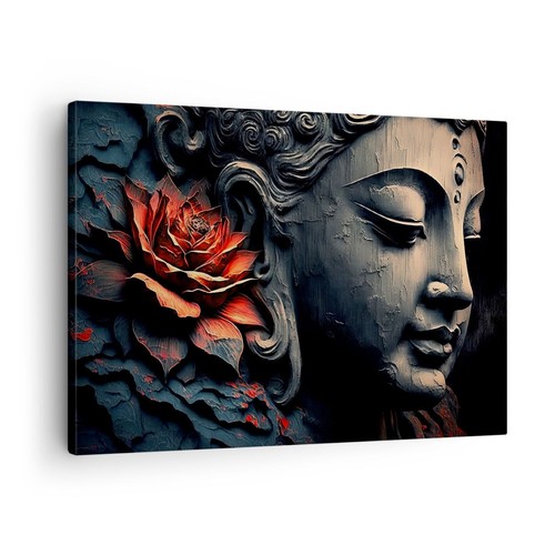 Impression sur toile 70x50cm - sur,
