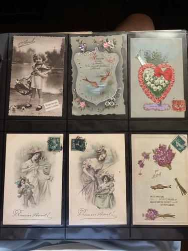 Lot 120 cartes postales - lot,