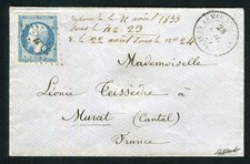 Rare lettre de l'Armée
