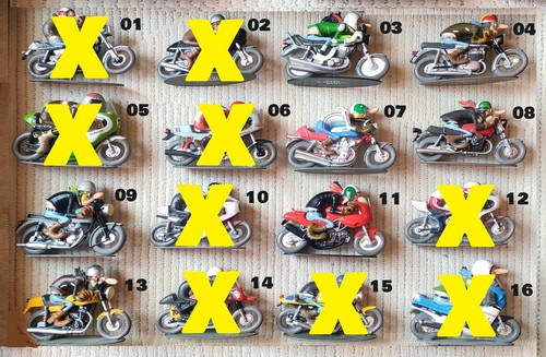 Figurines moto joe bar - joe, team