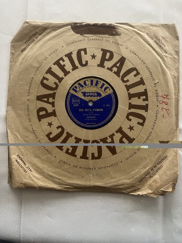 Disques tours pacific - 9, 78