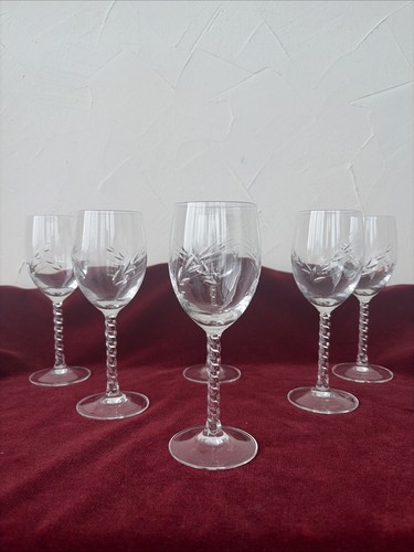 Verres eau cristal - à,
