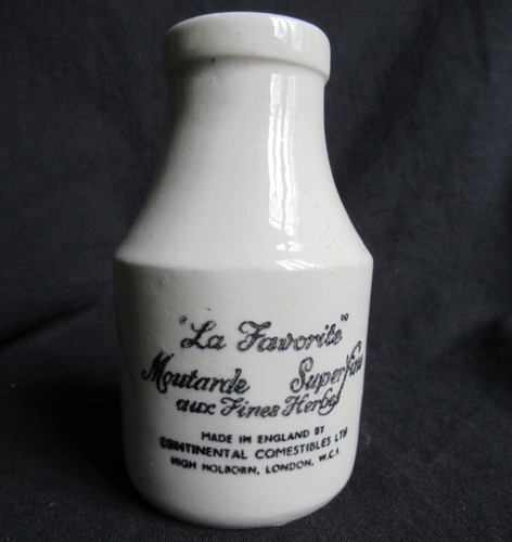 Ancien pot moutarde la - moutarde,