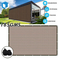 90% Sun Shade Cloth Cover Privacy Screen with Grommets for Patio Garden Pergola