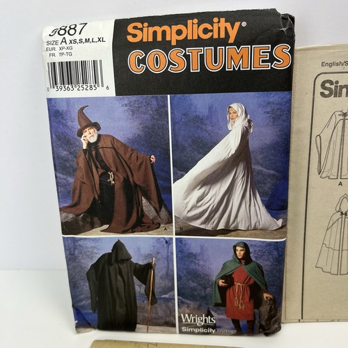 Simplicity costumes pattern - costumes,