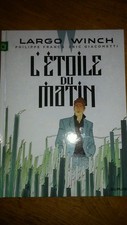 LOT BD LARGO WINCH n°21 l'étoile du matin 900 ex limité + port folio sérigraphie