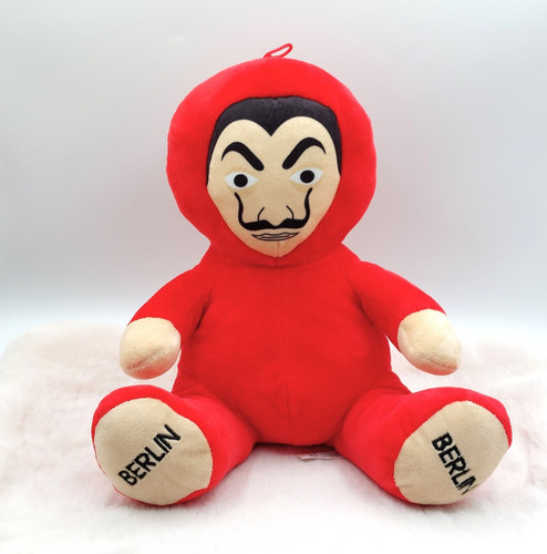 Peluche doudou dali rouge - peluche,