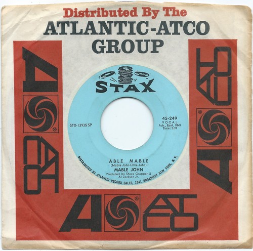 Mable john able stax - mable,