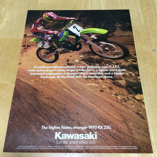 1993 kawasaki kx250 - 1993,