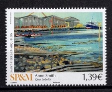 SPM SAINT-PIERRE & MIQUELON 2025 (ANNE SMITH, QUAI LOBELIA) 2501020
