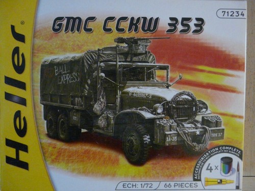 Maquette véhicule heller - 1/72,