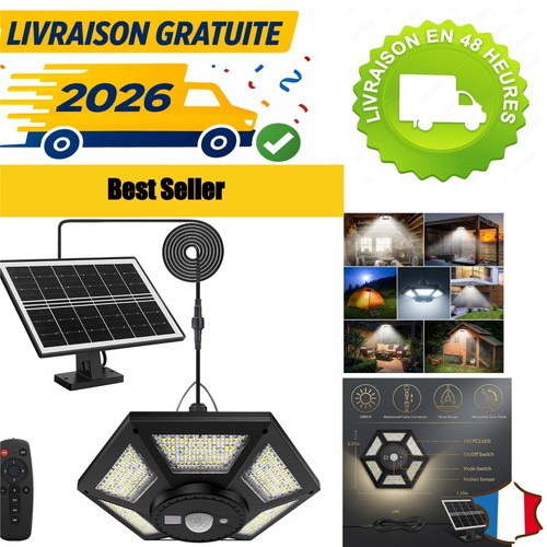 Yowin lampe solaire suspendue - yowin,