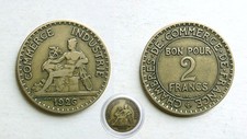 PIECE  DE 2 FRANCS CHAMBRE DE