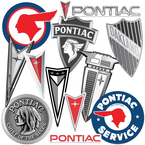 Pontiac emblem variety die - variety, cut