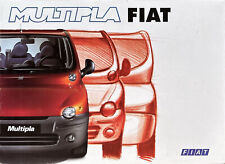 Fiat Multipla brochure brochure Depliant 11/1998