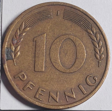 10 Pfennig 1950 J Allemagne Germany - 707975