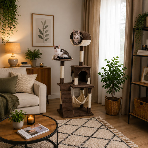 Arbre chat avec niche - à,