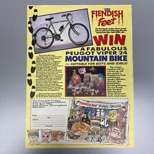 PÉDALES MALÉFIQUES PEUGEOT VIPER 24 VÉLO DE MONTAGNE 1990 VINTAGE RÉTRO ANNONCE