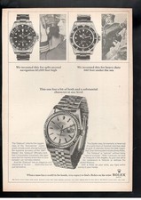 ROLEX Publicité Montre Oyster