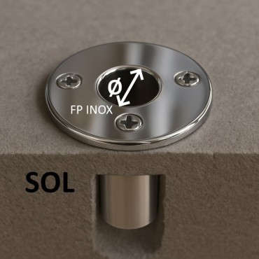 Embase encastrable sol - encastrable, au