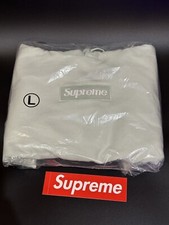 Hoodie Supreme box logo green