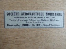 1955 PUB SAN AERONAUTIQUE