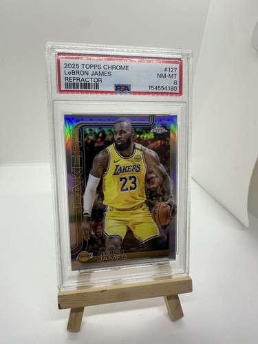 Lebron james 2025 topps chrome - james,