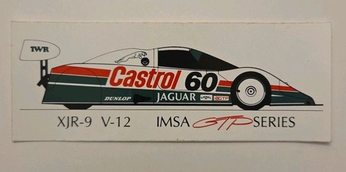 Castrol jaguar xjr decal - castrol,