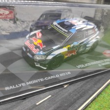 VW Volkswagen Polo R WRC #1 Ogier Rally Monte Carlo 2016 1/43 Eaglemoss neuf