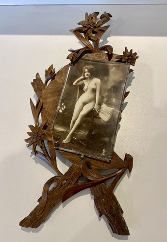 Ancien petit cadre bois - petit,