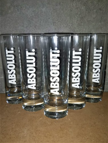 Verres absolut vodka - 6,