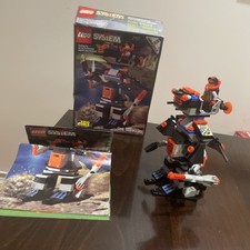 LEGO 2151 Robo Raider 100% Complete Set w/ Minifig, Vintage Space,  Retired