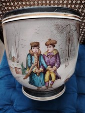 Cache Pot porcelaine "Les