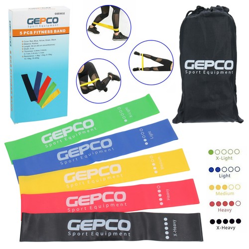 5pc bande élastique fitness - 5pc,