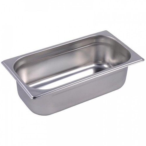 Bac inox 100 - inox, 1/3