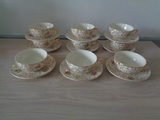 9 TASSES A THE + SOUS TASSE