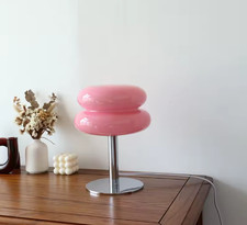 Lampe de table en verre