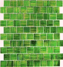 Mosaïque translucide crystal