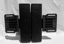 Vintage Pair of Enceinte Acoustic L/R Wall Speakers