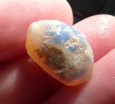 O&co Australian black rough opal Lightning Ridge 8.40ct opale noire
