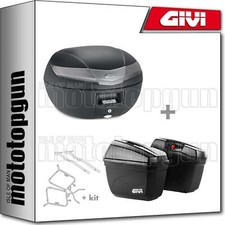 GIVI TOP CASE V40NT + VALISES LATERALES E22N KAWASAKI VERSYS 650 2008 08 2009 09