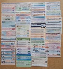 Mini checks lot: collection 30 complete sets - 30 typological banks - 76pcs