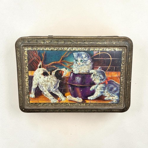 Boîte gâteaux ancienne - gâteaux,