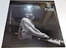 33T MYLENE FARMER  86/95  VINYLE PICTURE MAMAN A TORT  NOIR & BLANC LP 33T NEUF