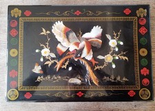 Vintage album photo en bois