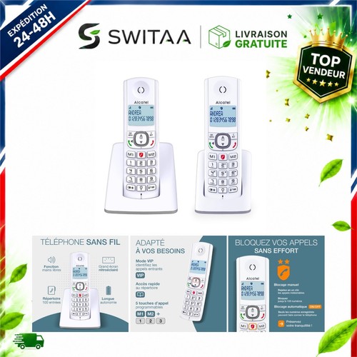 Téléphone fixe sans - , fil