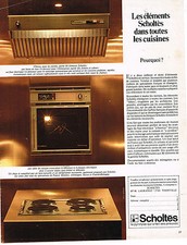 ADVERTISING ADVERTISING 064 1969 SCHOLTES Appliances