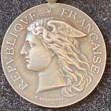 Médaille des Epidémies du Ministère de la Guerre 1919